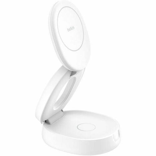 Belkin BoostCharge Induktionsladegerät - Weiß - für Qi2-fähiges Gerät - Magnetisch