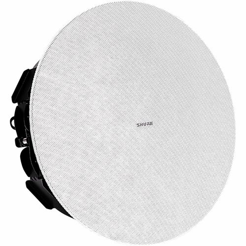 Shure 扬声器系统 - 白 - 可安装于天花板上 - 120 Hz 到 20 kHz - 1