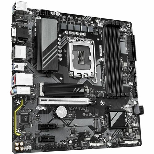 GIGABYTE Ultra Durable B760M DS3H GEN5 Desktop Motherboard - Intel B760 Chipset - Socket LGA-1700 - Micro ATX - Core, Pent