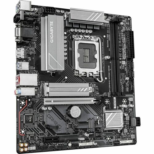 GIGABYTE Ultra Durable B760M G WF6E GEN5 Gaming Desktop Motherboard - Intel B760 Chipset - Socket LGA-1700 - Micro ATX - C
