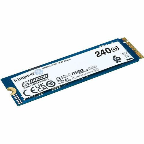 Kingston DC2000B 240 GB Solid State Boot Drive - M.2 2280 Internal - PCI Express NVMe (PCI Express NVMe 4.0 x4) - Server, 