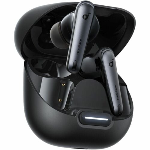 soundcore Liberty 4 True Wireless Earbud Stereo Earset - Black Velvet - Binaural - In-ear - Bluetooth - Noise Canceling