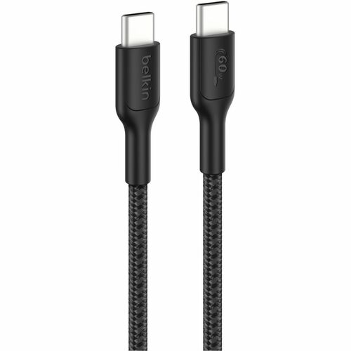 Belkin USB-C to USB-C Cable 60W for Nintendo Switch 2 - 6.56 ft USB-C Data Transfer Cable for Gaming Console, Smartphone, 