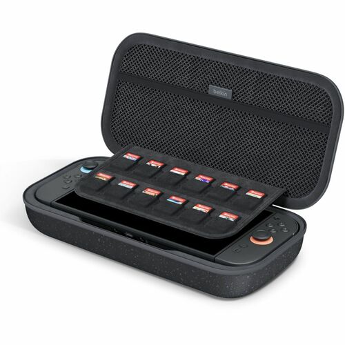 Belkin Charging Case Nintendo Gaming Console - Charcoal - Scratch Resistant, Bump Resistant, Drop Resistant, Abrasion Resi