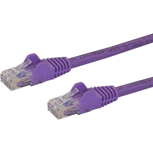 StarTech.com 5 m (196.85") Category 6 Network Cable - 1 - Cable for Network Device, Distribution Panel, Workstation - Firs