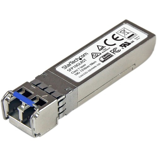 StarTech.com SFP+ - 1 x LC Duplex 10GBase-LR Network - 1 Each - For Optical Network, Data Networking - Optical Fiber - Sin