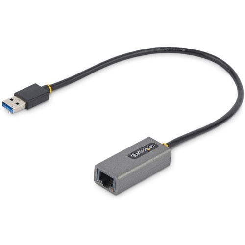 StarTech.com Gigabit Ethernet Adapter for Computer, Notebook - 10/100/1000Base-T - Portable - USB 3.2 (Gen 1) Type A - 5 G