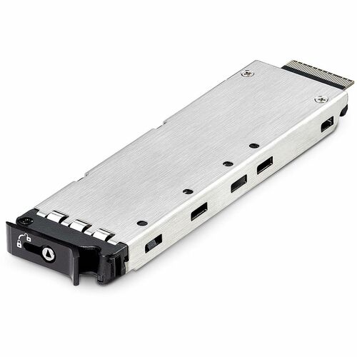 StarTech.com Drive Enclosure PCI Express NVMe 4.0 - Black, Silver - Hot Swappable Bays - 1 x SSD Supported - 1 x Total Bay