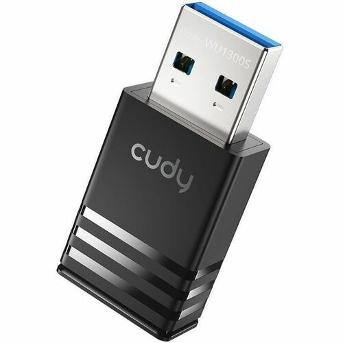 Cudy WU1300S IEEE 802.11 a/b/g/n/ac Dual Band Wi-Fi Adapter - USB 3.0 - 1.24 Gbit/s - 2.40 GHz ISM - 5 GHz UNII