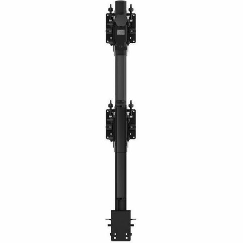 Atdec Desk Mount for Monitor, Display, Computer, Flat Panel Display, Curved Screen Display - Black - Landscape/Portrait - 
