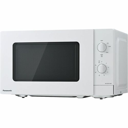 Panasonic NN-SM21QWEPG Single Microwave Oven - White, Brown - 20 L Capacity - Microwave - 5 Power Levels - 800 W Microwave