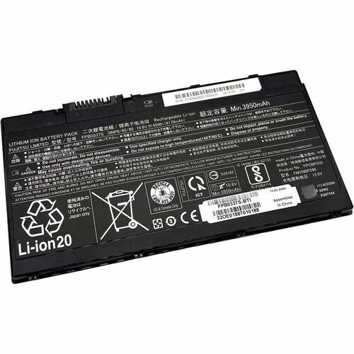 Origin Storage FPB0337S-BTI. Typ: Akku, Marke-Kompatibilität: Fujitsu, Kompatibilität: Lifebook U727, U728, U729, U729X Se