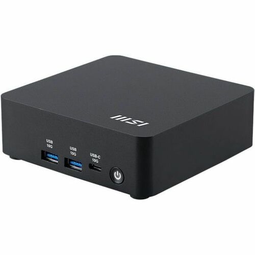 CUBI NUC AI Black Barebone Core Ultra 7 155H - Up to DDR5 - dTPM - 2M.2 - 2HDMI - 2TBT - 2LAN - Wifi6E - Card Reader - Swi