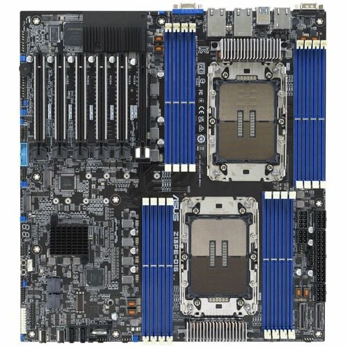 Asus Z13PE-D16 Server Motherboard - Intel C741 Chipset - Socket LGA-4677 - Extended ATX - Xeon Processor Supported - 4 TB 