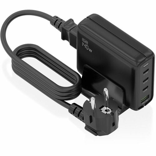 CARGADOR SOBREMESA GAN 140W 3XUSB-C PD3.0 QC5.0 USB-A QC3.0
