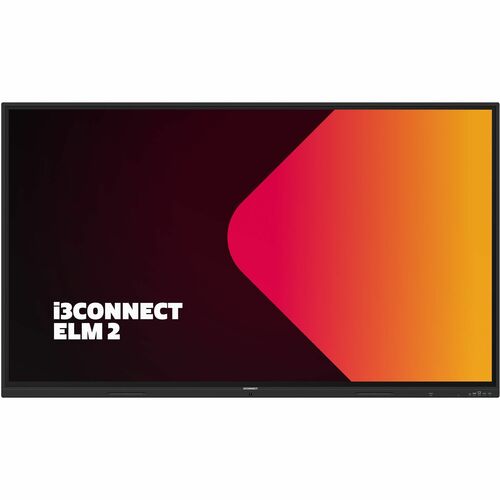i3CONNECT ELM 2 Collaboration Display - 65" LCD - ARM Cortex A72 + A53 - 8 GB - 16:9 Aspect Ratio - 3840 x 2160 - Direct L