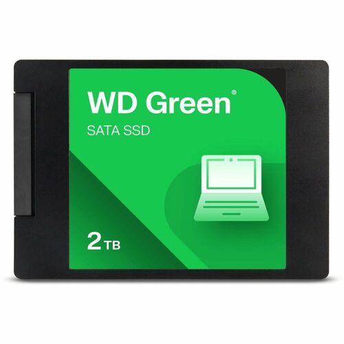 SanDisk Green WDS200T5G0A-00CPT0 2 TB Solid State Drive - 2.5" Internal - SATA - Notebook, Desktop PC, Computer Device Sup