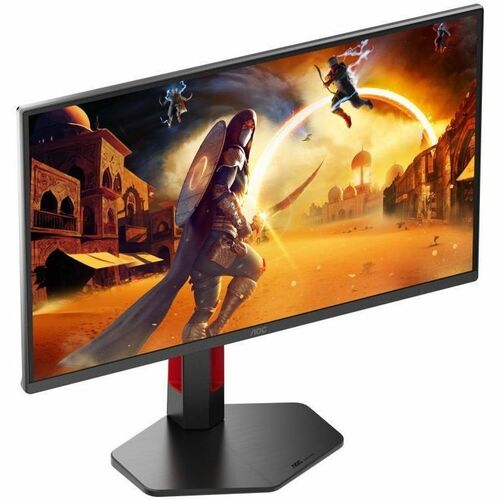Moniteur LCD AOC Q25G4SR 24" Classe WQHD - 61 cm (24") Viewable - Technologie IPS - Résolution 2560 x 1440 - 0,30 ms - 300