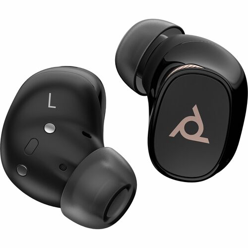 Poly Voyager Free 20 Black Earbuds +Basic Charge Case - Stereo - True Wireless - Bluetooth - 98.4 ft (30 m) - 16 Ohm - 20 