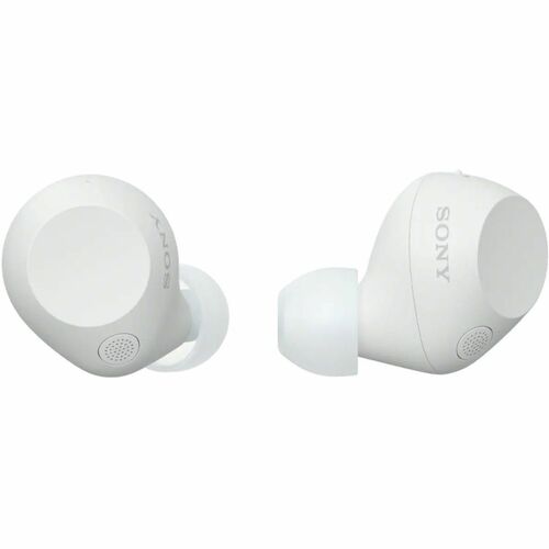 Sony WFC710NW True Wireless Earbud Stereo Earset - White - Binaural - In-ear - Noise Canceling