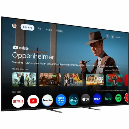 Sony BRAVIA 5 K-75XR50 74.5" Smart LED-LCD TV 2025 - 4K UHDTV - High Dynamic Range (HDR) - Black - HDR10, HLG, Dolby Visio