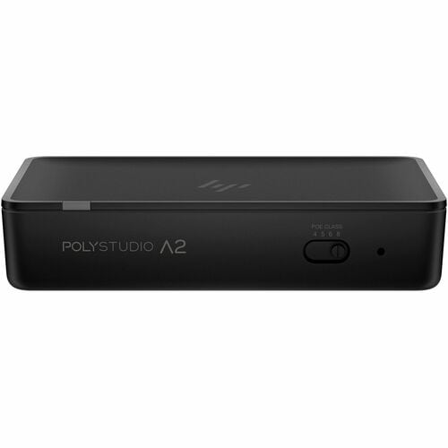 HP Poly Studio A2. Couleur du produit: Noir, Produits compatibles: Compatible avec Poly Studio G62, Poly Studio X72 et Pol