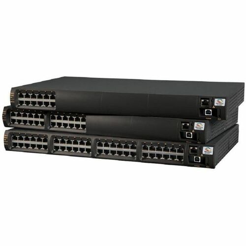 Microchip PD-9006G Concentrador de injetor PoE - 230 V AC Input - 450 W