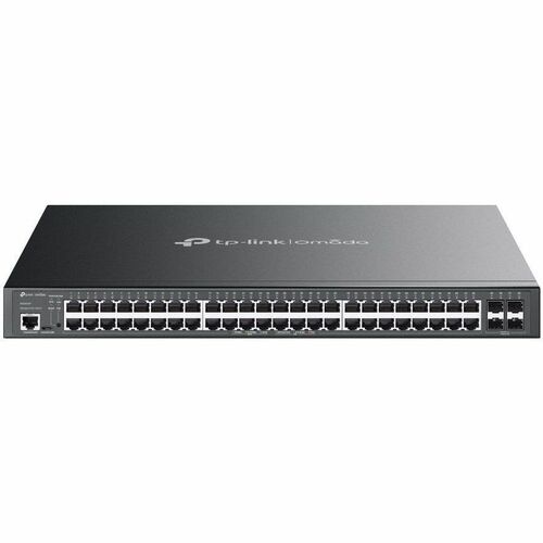 Omada SG3452P 48 Ports Manageable Ethernet Switch - Gigabit Ethernet - 10/100/1000Base-T, 1000Base-X - 2 Layer Supported -