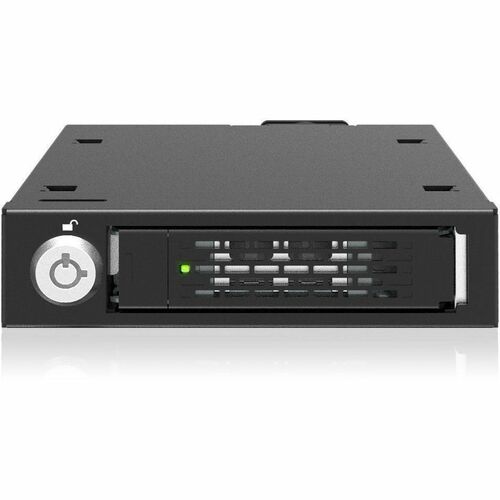 Icy Dock ToughArmor MB601V5K-B Drive Enclosure for 3.5" U.2, U.3, PCI Express NVMe - PCI Express Host Interface External -