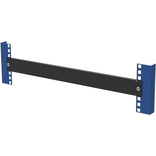 Rack Solutions Flange Panel - Steel - Black - 1