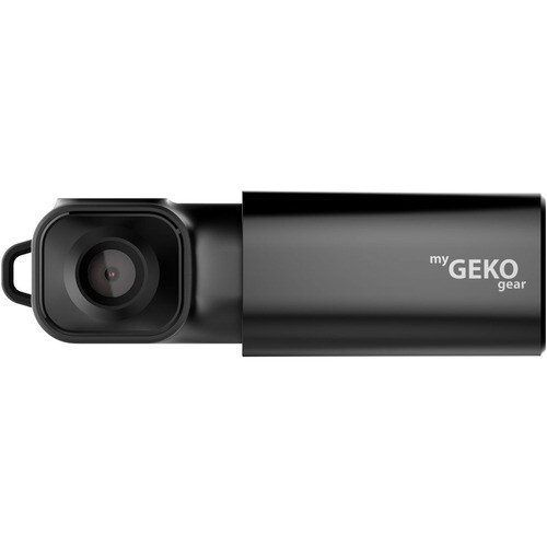 GekoGear Moto Snap Dashboard Vehicle Camera - Black - Wireless - 1920 x 1080 Video