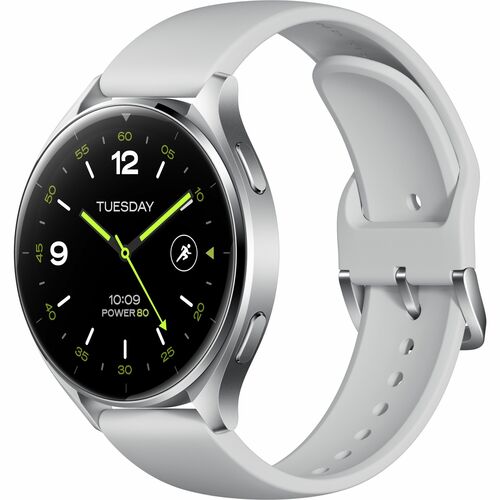 Xiaomi WATCH 2 Smart Watch - Prata Case Color - Cinzento Band Color - Metal Case Material - Poliuretano termoplástico (TPU