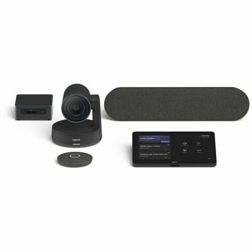 Logitech Video Conference Equipment - Medium Room Size Supported - Graphite - For Collaboration Space, Video Conferencing,