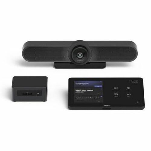 Logitech Video Conference Equipment - Small Room Size Supported - Graphite - For Video Conferencing, Huddle Space, Collabo
