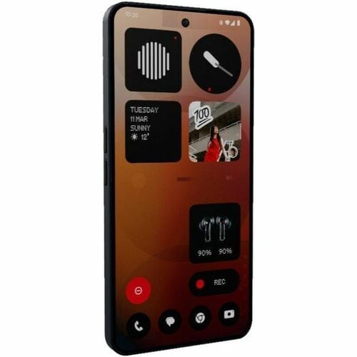 Nothing Phone (3a) 256 GB Smartphone - 17.2 cm (6.8") AMOLED Full HD Plus 1084 x 2392 - Octa-core (Cortex A720Single-core 