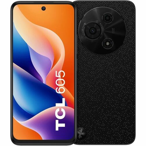 TCL 605 256 GB Smartphone - 17 cm (6.7") LCD HD+ 720 x 1600 - Octa-core (Cortex A75Dual-core (2 Core) 2 GHz + Cortex A55 H