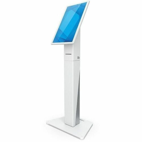 Elo Wallaby Display Stand - 38.1 cm (15") to 55.9 cm (22") Screen Support - Floor Stand - White - For Display Screen, Printer