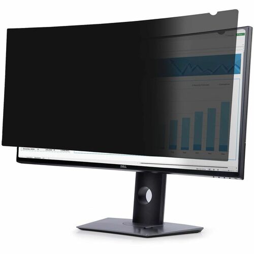 StarTech.com Privacy Screen For Dell U3824DW Curved Ultrawide 21:9 Monitor, Double-Sided, Computer Desktop Monitor Screen 