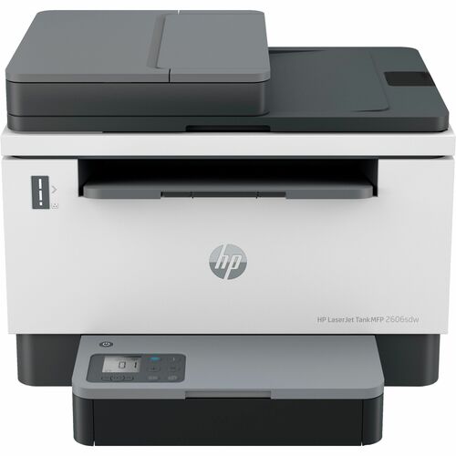 HP LaserJet Tank 2606sdw Wired & Wireless Laser Multifunction Printer - Monochrome - Copier/Printer/Scanner - 21 ppm Mono 