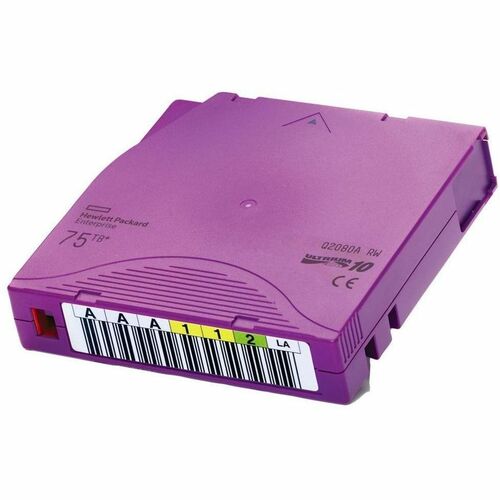 Cartouche de données HPE - Reinscriptible20 Pack - Violet - 15104 Pistes - 30 To (Natif) / 75 To (compressé) - 1035 m Long