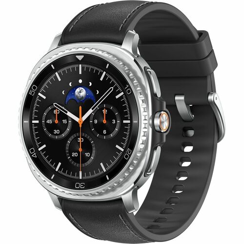 Samsung Galaxy Watch8 Classic SM-L500 Smart Watch - 46 mm Case Height - 46.40 mm Case Width - Black Case Color - Black Ban