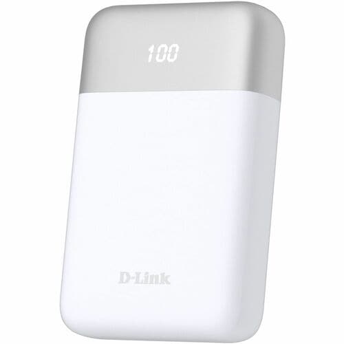 D-Link Power Bank - White - For Nintendo Switch, iPad mini - 1 x Type-A 15W, 1 x Type-C 18W - 10000 mAh - 18 W - USB Type-