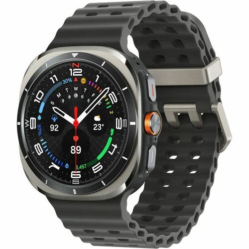 Samsung Galaxy Watch Ultra SM-L705F Smart Watch - 47.40 mm Case Height - 47.10 mm Case Width - Titanium Silver Body Color 