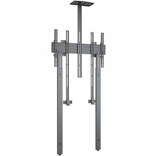 Staffa montaggio ITB per Monitor - Nero - Panorama/Ritratto - Regolabile in altezza - 81,3 cm a 218,4 cm (86") Supporto sc