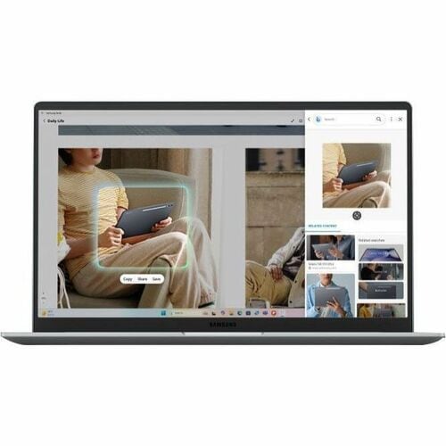 Samsung Galaxy Book5 NP754XHD-KB2US 15.6" Notebook - Full HD - Intel Core Ultra 5 255U - 16 GB - 256 GB SSD - Silver - Int