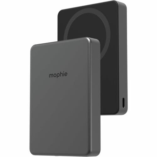 Mophie powerstation Power Bank - Black - For MagSafe-enabled Device, Smartphone, Qi2-enabled Device - 10000 mAh - 20 W - U