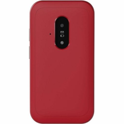 Téléphone portable standard Doro Leva E22 - 4G - Rouge, Blanc - Flip - Sans SIM