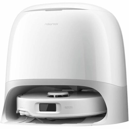 ROBOROCK Qrevo Curv 5A1 Robot Aspirapolvere e Lavapavimenti, Aspirazione 18.500 Pa, Doppio Sistema Anti-Groviglio, Mocio e