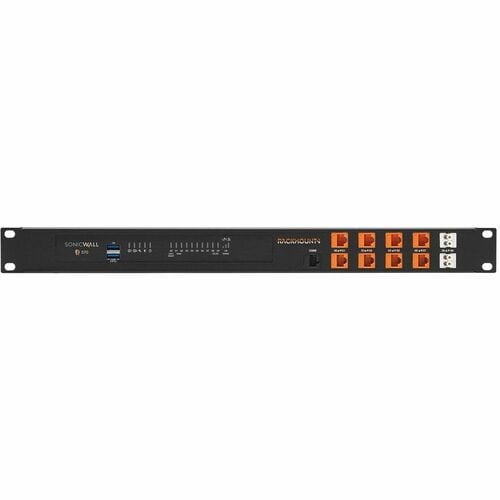 RACKMOUNT.IT 1U Rack-mountable Rack Shelf for Firewall - Jet Black