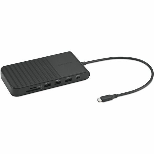 Kensington UH1510P EQ USB-C 5Gbps Triple Video Driverless Mobile Dock - for Notebook, Mobile Workstation - Charging Capabi